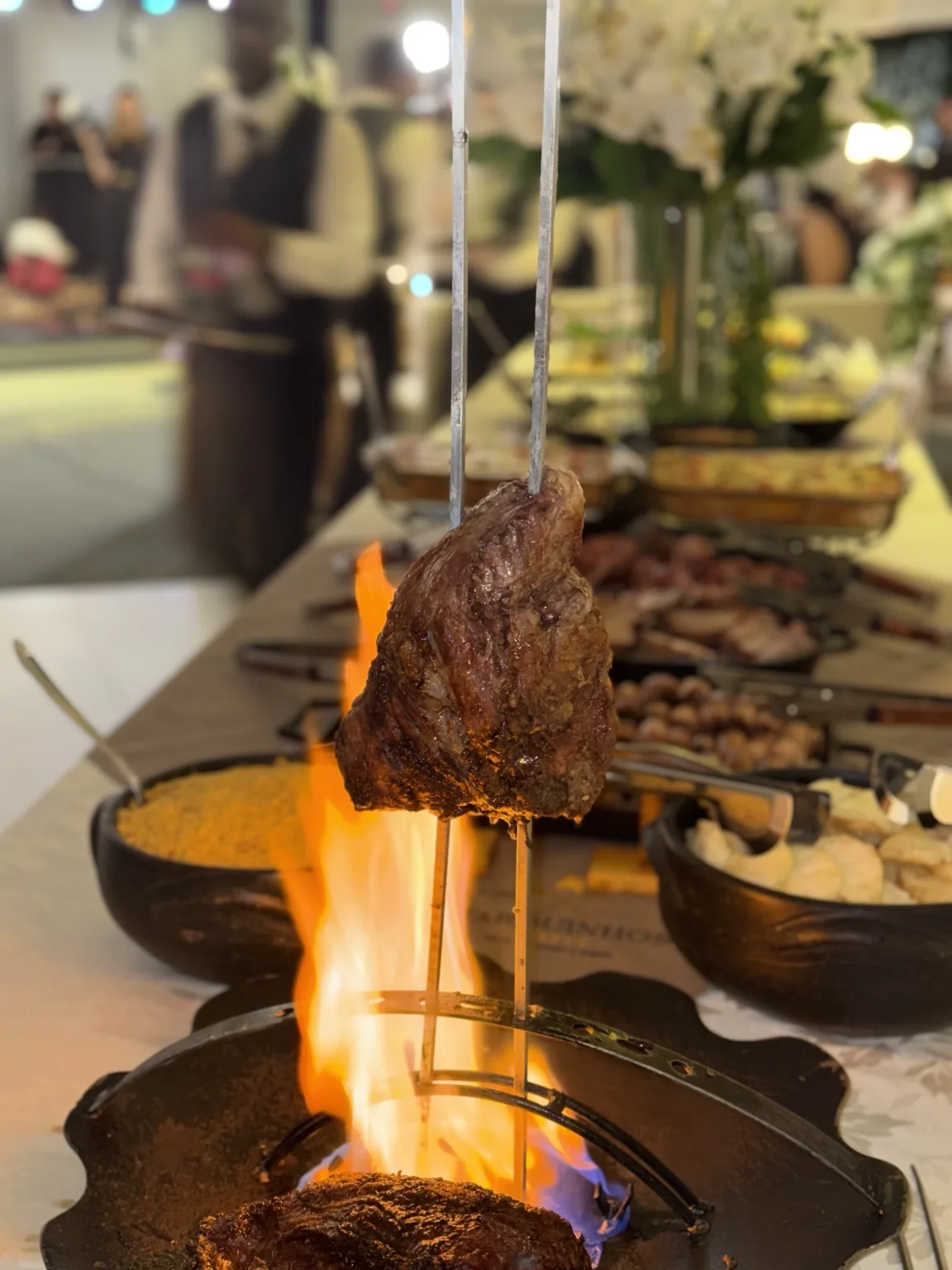 Foto real do Buffet do Marquinhos