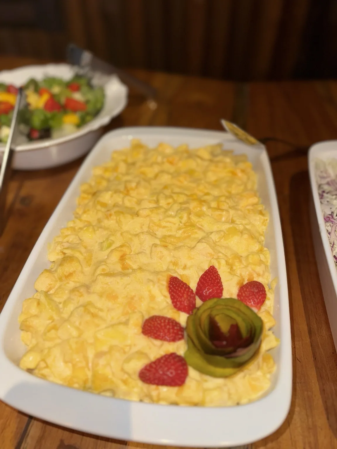 Foto real do Buffet do Marquinhos