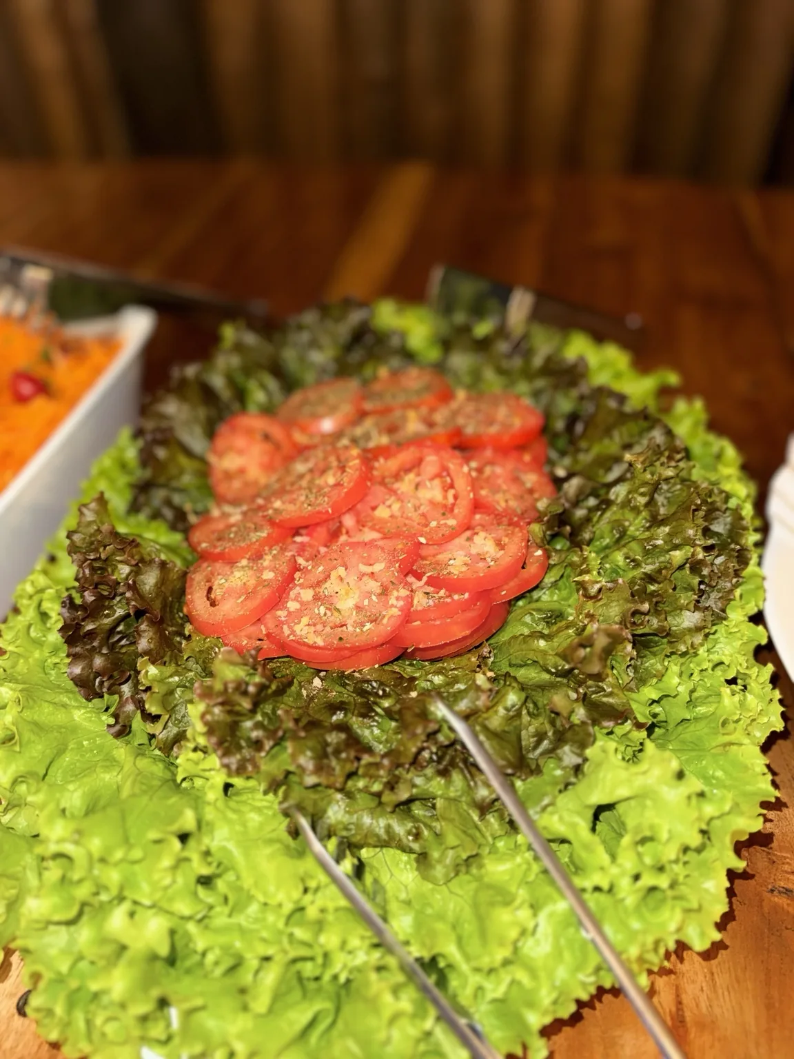 Foto real do Buffet do Marquinhos